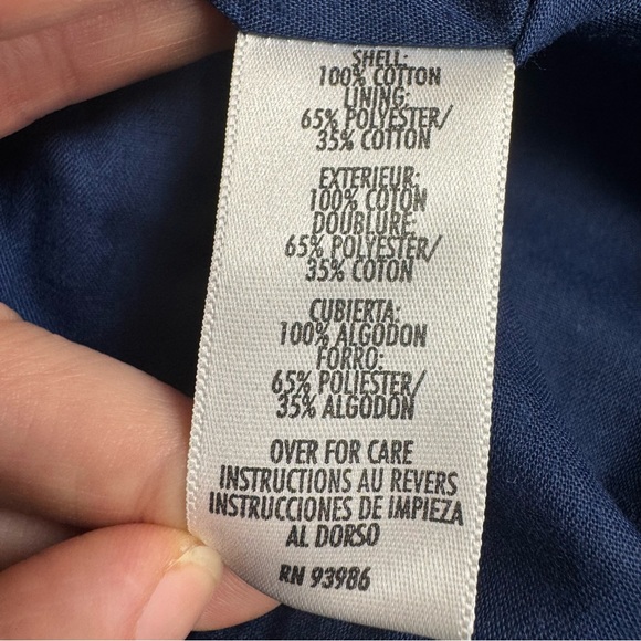 Annex Casual Corner Vintage Petite Blue Yellow Plaid Cotton Pencil Skirt 6P - Picture 7 of 8